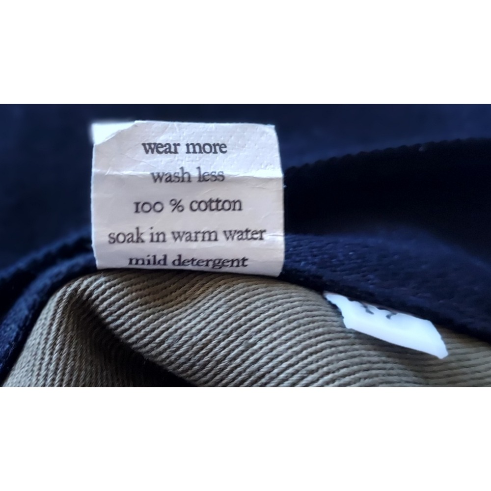 NOS Deadstock Ruell & Ray Men Black Jeans 32 X 34" Denim Button Fly Handmade USA - Picture 10 of 15